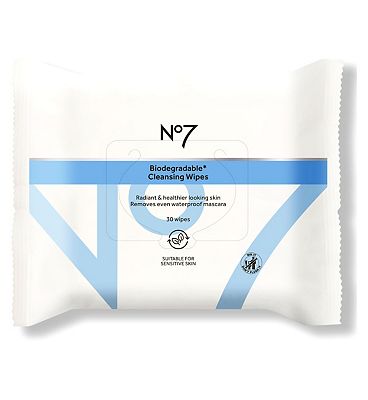 No7 Biodegradable Cleansing Wipes 30s