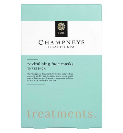 Champneys Treatments Revitalising Face Masks 3x 35ml
