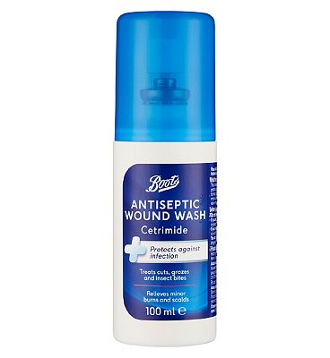 Boots Antiseptic Wound Wash - 100ml