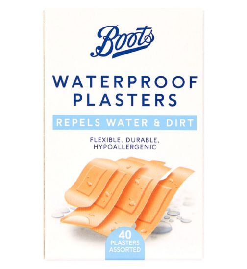 Boots Waterproof Plasters - 40 Pack