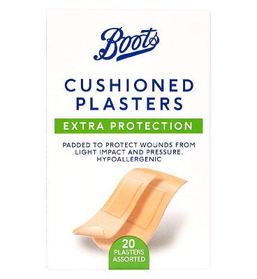 Boots Extra Protection Cushioned Plasters - 20 Pack