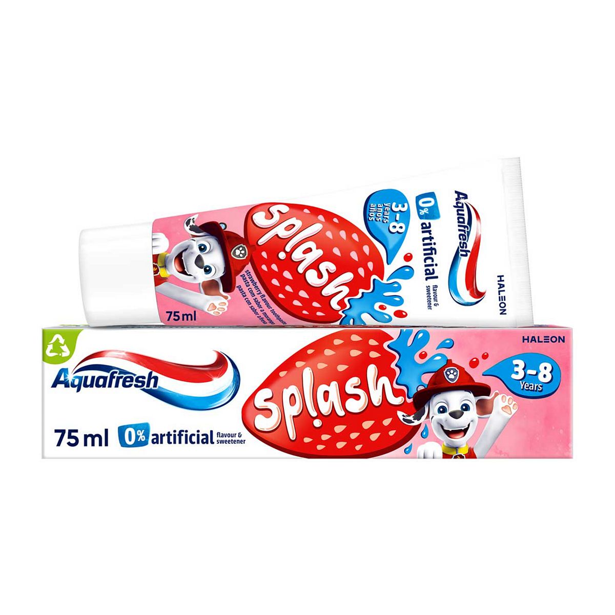 Aquafresh Kids Paw Patrol Splash Toothpaste 3-8 Years 75Ml
