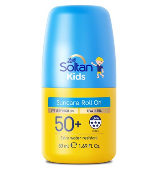 Soltan Kids Protect & Moisturise Suncare Roll On SPF50+ 50ml
