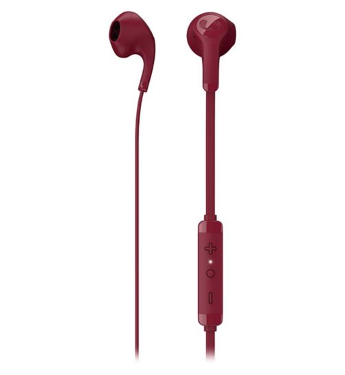 Fresh n Rebel Flow Wired Earbuds Ruby Red
