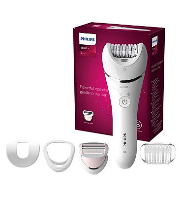 Philips Satinelle Wet & Dry Epilator Series 8000 BRE710/01