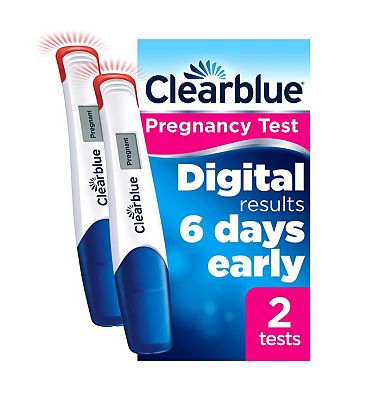 Clearblue Digital Ultra Early Pregnancy Test, 2 Digital Tests