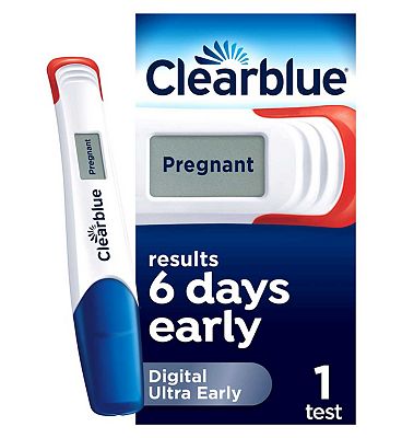 Clearblue Digital Ultra Early Pregnancy Test, 1 Digital Test