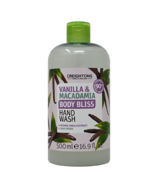 Creightons Body Bliss Vanilla & Macadamia Hand Wash 500ml