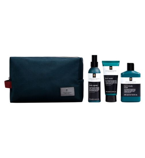Champneys Mens Relax and Refresh Essentials Wash Bag