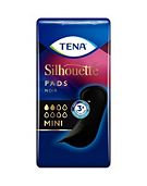 Tena Lady Silhouette Inco Pads Black - 18 Pack