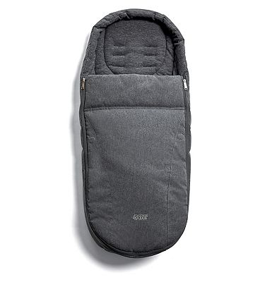 Mamas & Papas Ocarro Cold Weather Footmuff - Grey Mist
