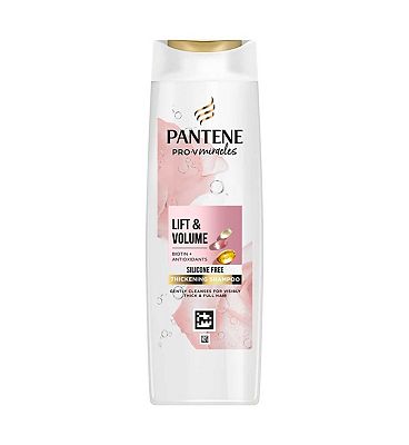 Pantene Miracles Lift & Volume Hair Silicone Free Shampoo with Biotin 400ml