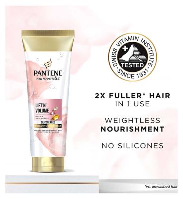 Pantene Miracles Lift & Volume Hair Silicone Free Conditioner with Biotin 275ml (4)
