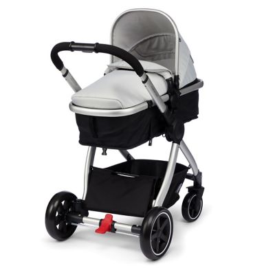 mothercare 4 wheel journey pink