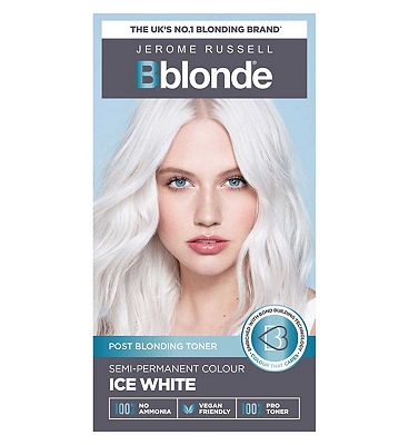 Jerome Russell Bblonde semi permanent toner ice white kit