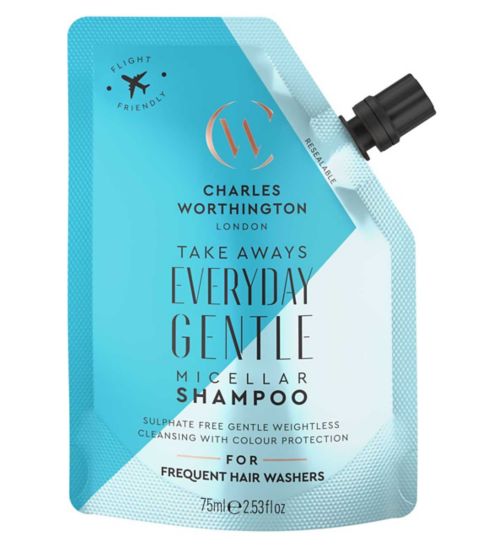 Charles Worthington Everyday Gentle Micellar Shampoo Takeaway 75ml