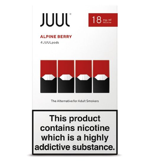 JUUL Alpine Berry 18 mg/ml 4 JUULpods