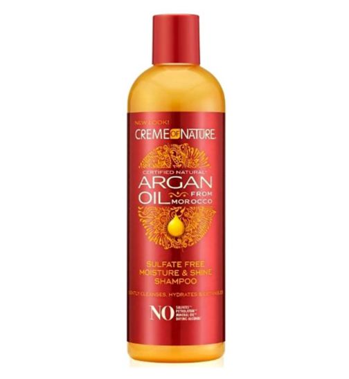 Crème of Nature Argan Oil Moisture Shine Shampoo (Sulphate Free) 354ml
