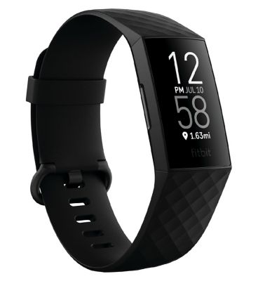 Fitbit Charge 4 Black | Boots