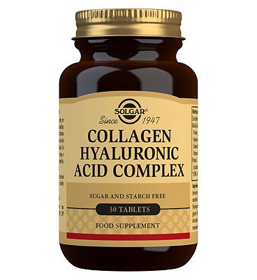 Solgar Collagen Hyaluronic Acid Complex - 30 Tablets
