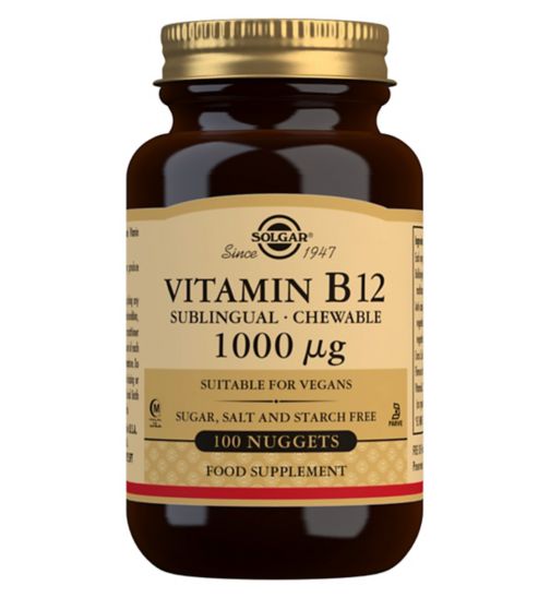 Solgar Vitamin B12 1000µg - 100 Nuggets