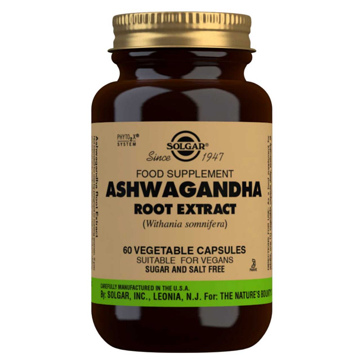 Solgar Ashwagandha Root Extract 60 Capsules