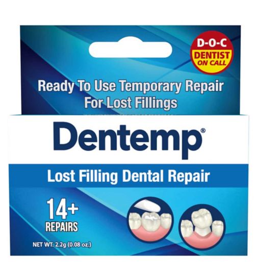 Dentemp Loose Cap And Lost Filling Repair