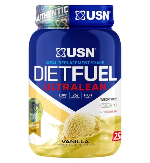 USN Diet Fuel Protein Powder Vanilla - 1kg