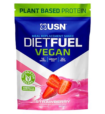 Click to view product details and reviews for Usn Diet Fuel Ultralean Vegan Meal Replacement Strawberry 880g.