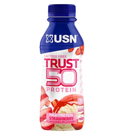 USN Trust 50 RTD Protein Shake Strawberry - 500ml