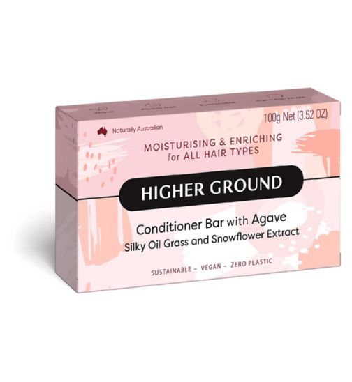Higher Ground Conditioner Bar - All Hair Types 100g