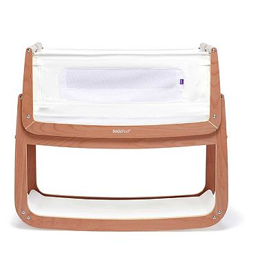 SnzPod 4 Bedside Crib - Natural