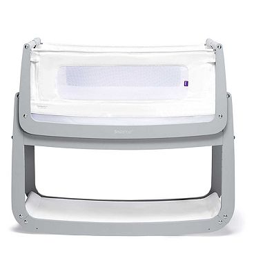 SnzPod 4 Bedside Crib Dove - Grey