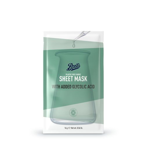 Boots Sheet Mask with Added Glycolic Acid