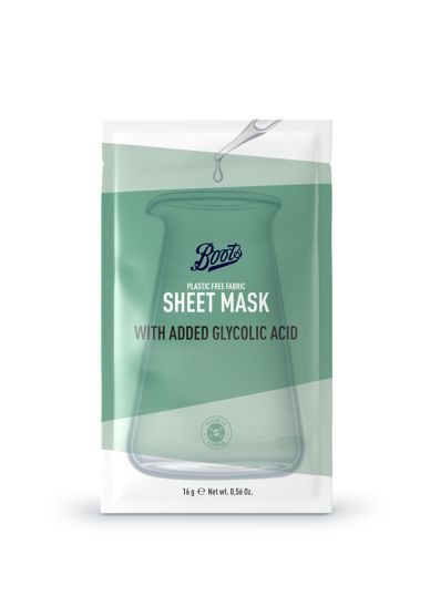 Boots Sheet Mask with Added Glycolic Acid