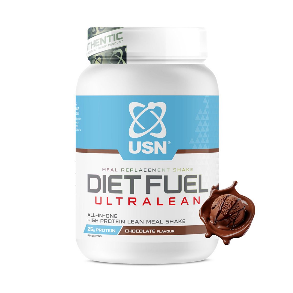Usn Diet Fuel Ultralean Meal Replacement Shake - Chocolate 1Kg (18 Servings)
