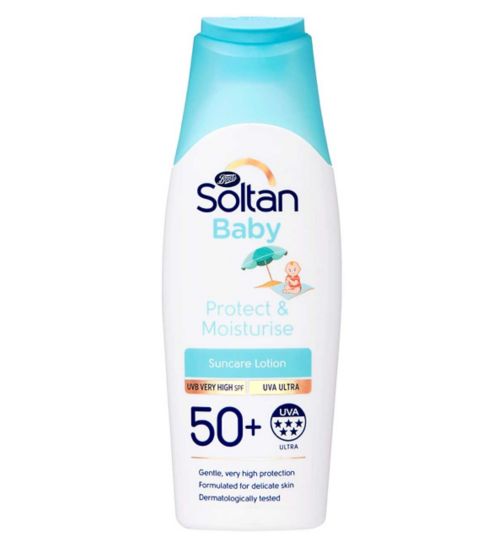 Soltan Protect & Moisturise Baby Lotion SPF50+ 200ml