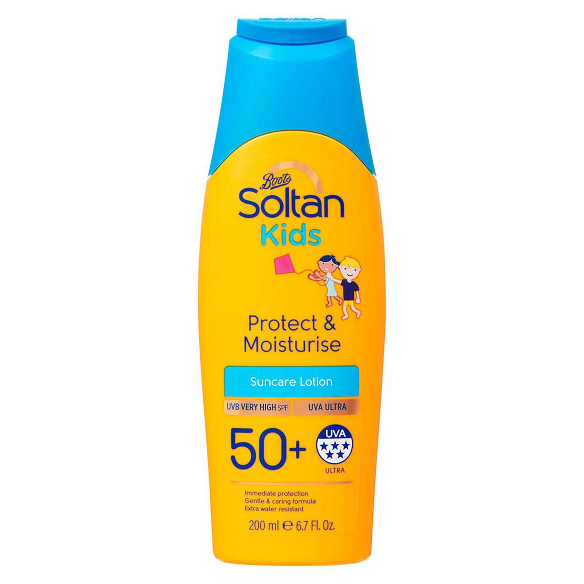 Soltan Kids Protect & Moisturise Lotion Spf50+200 ml, 200ml