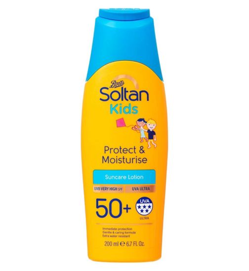 Soltan Kids Protect & Moisturise Lotion SPF50+ 200ml