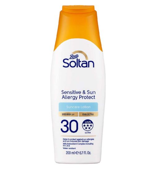 Soltan Sensitive Lotion SPF30 200ml