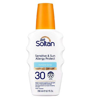 Soltan Sensitive & Sun Allergy Protect Spray SPF30 200ml