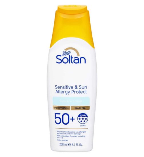 Soltan Sensitive Lotion SPF50+ 200ml