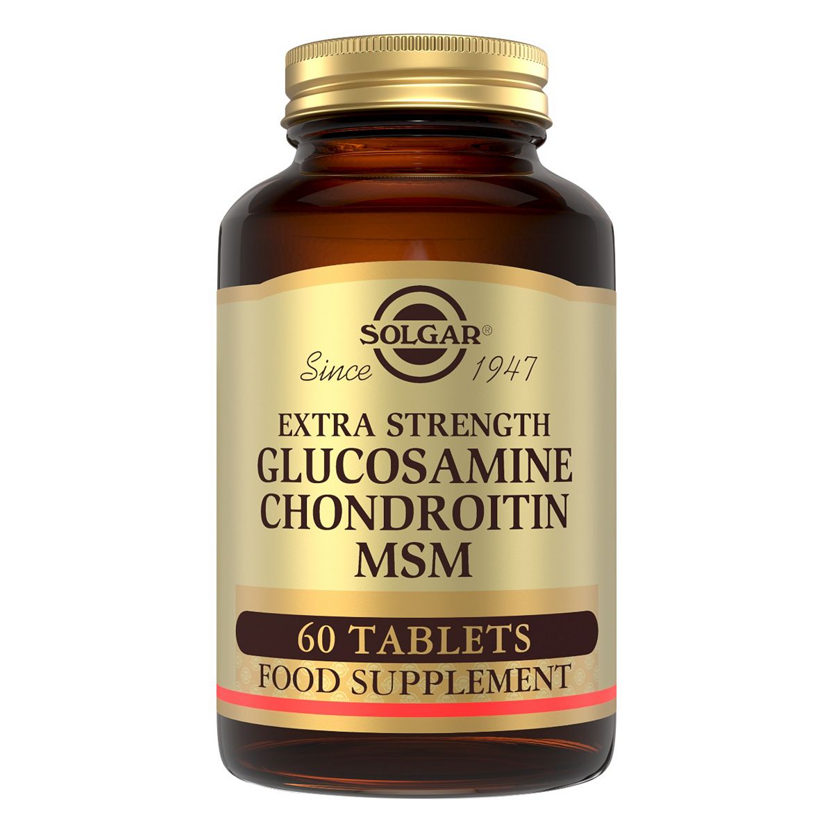 Solgar Extra Strength Glucosamine Chondroitin Msm - 60 Tablets
