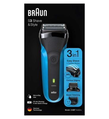 wilkinson sword shave & style men's electric shaver trimmer