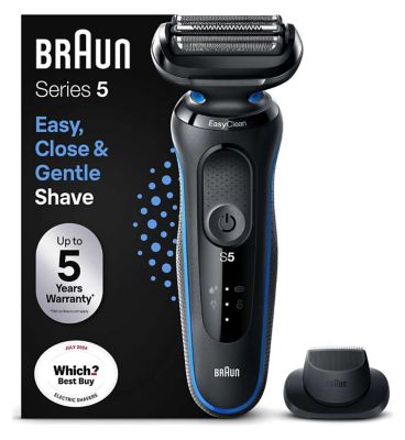 Braun Series 5 50-B1200s Electric Shaver for Men, Blue
