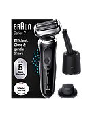 Braun Series 7 Electric Shaver with Smart Care Center and Precision Trimmer - Black 70-N7200cc