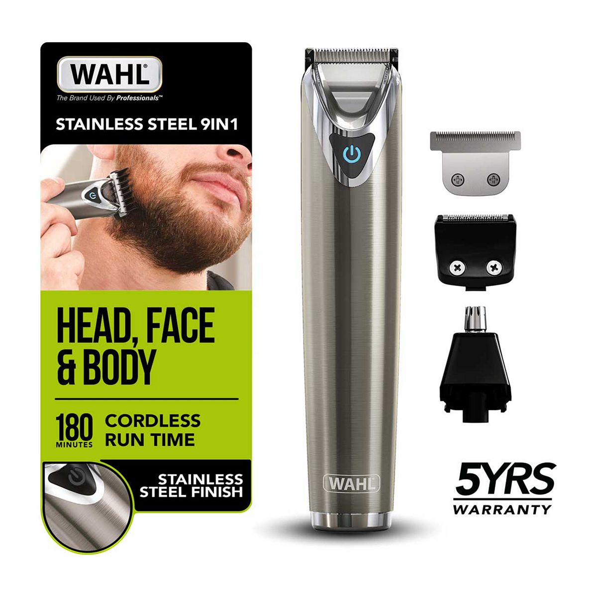 WAHL Trimmer Kit Lithium Titanium Steel