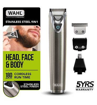 Wahl Trimmer Kit Lithium Titanium Steel