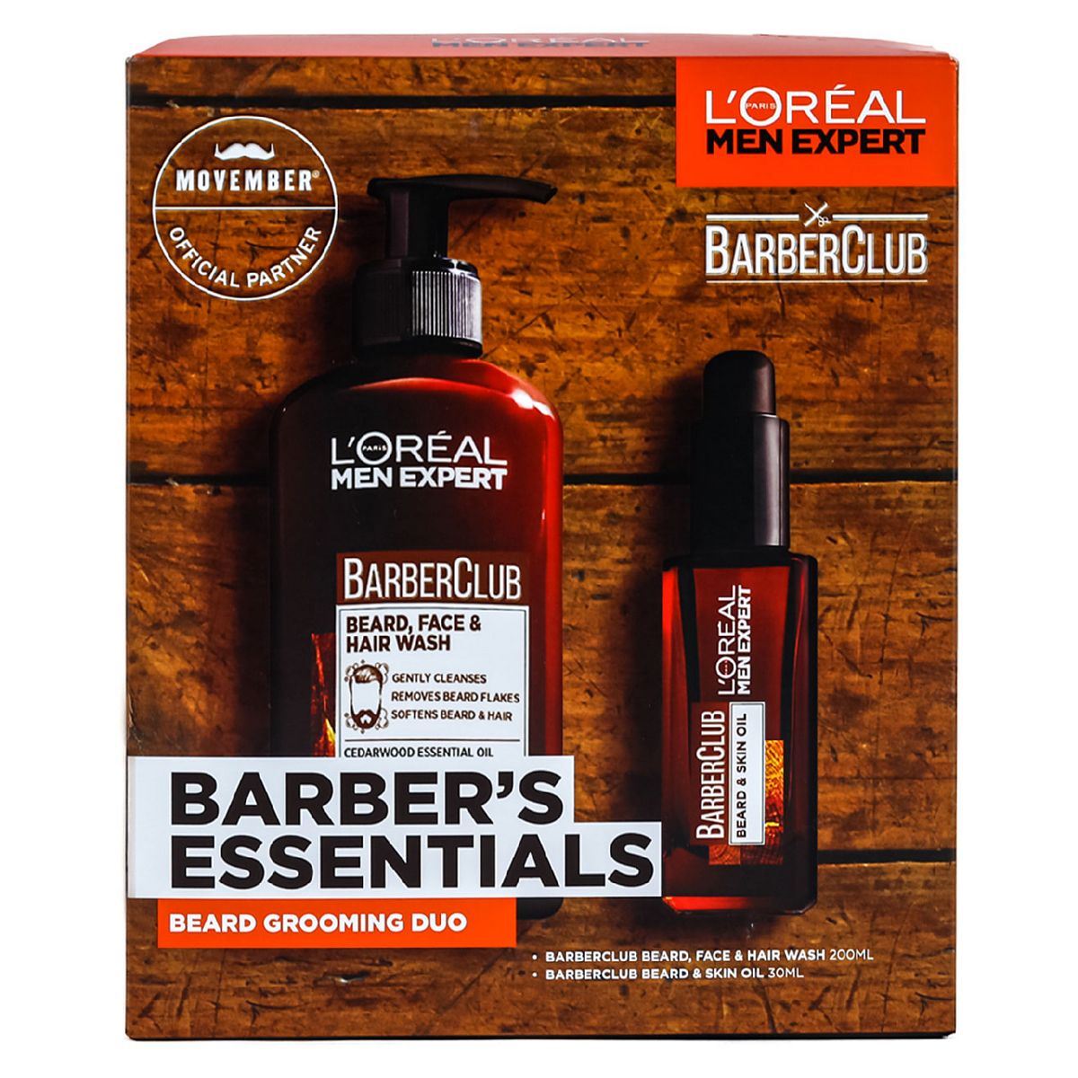 L'Oreal Men Expert L'oreal Paris Men Expert Barber's Essentials Beard Grooming Duo Set For Him