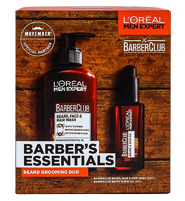 L’Oreal Paris Men Expert Barber’s Essentials Beard Grooming Duo Set for him